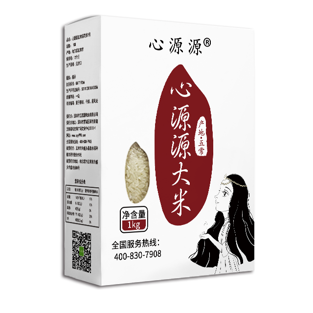 生活五常心源源大米1kg
