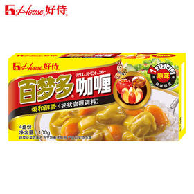 【福利购】100g好侍百梦多咖喱(原味)