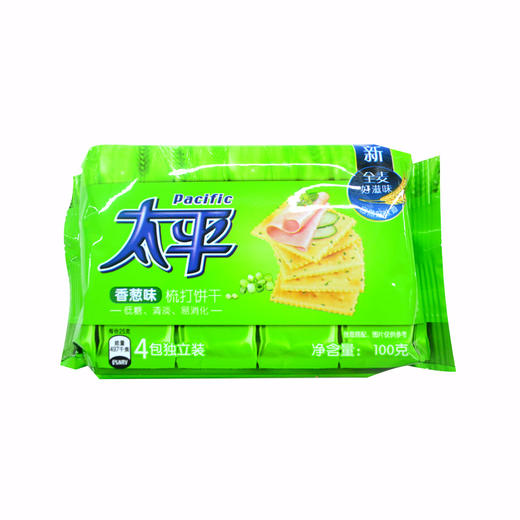 太平香葱味梳打饼干100g 商品图0