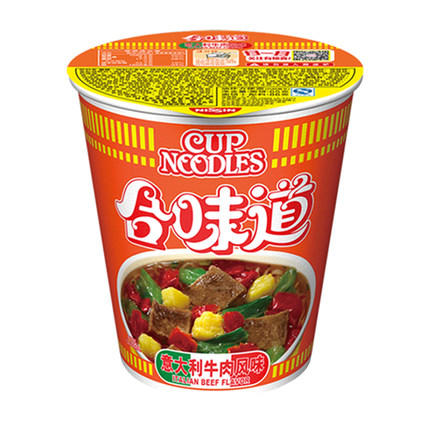 78g日清合味道意大利牛肉面 商品图0