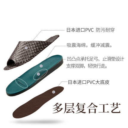 日本Pansy 静音防滑家居拖鞋 9009 商品图2