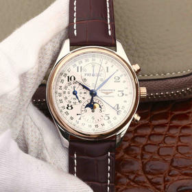 3M浪琴名匠优雅系列42mm大号月相男表，官方型号L2.773.5.78.7（具体型号看颜色搭配），100%原装分解开模生产，全线按正品工序组装