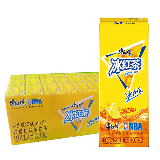 纸盒康冰红茶 250ml*24盒 商品图0