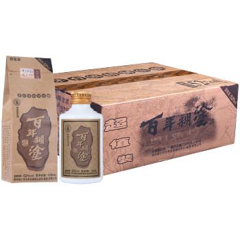 52度小百年糊涂125ml*24箱 商品图0