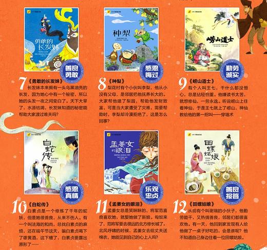12个经典的中国民间故事 商品图2