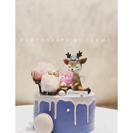 麋鹿鲜花奶油蛋糕 商品图2