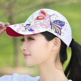 出游休闲百搭遮阳帽防晒棒球帽XM绣花棒球帽
