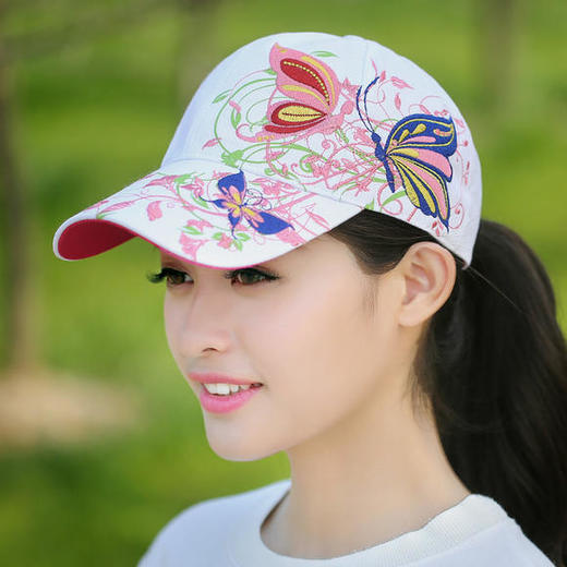 出游休闲百搭遮阳帽防晒棒球帽XM绣花棒球帽 商品图1