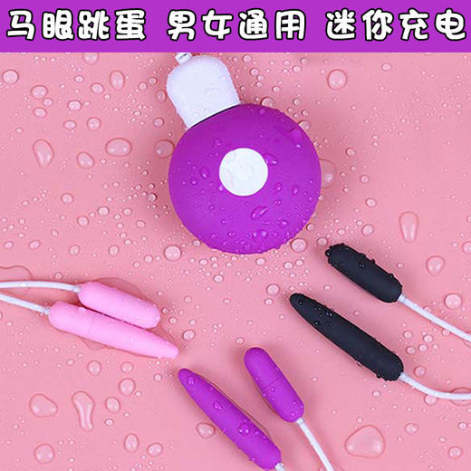 日本GALAKU 迷你跳蛋女用入体低音小跳弹小号自慰器插入式跳弹电动扩张塞sm情趣用品震动蛋房事玩具 觅蕾迷你细小双跳蛋 商品图4