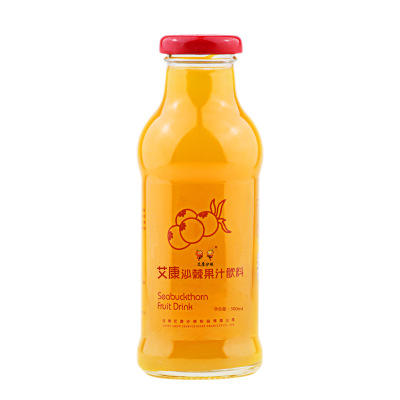 【食品酒水】*艾康沙棘供应 沙棘果汁300ml瓶装 沙棘果鲜榨汁 商品图3