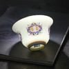 珐琅彩莲开并蒂小罗汉杯5头茶具 商品缩略图2
