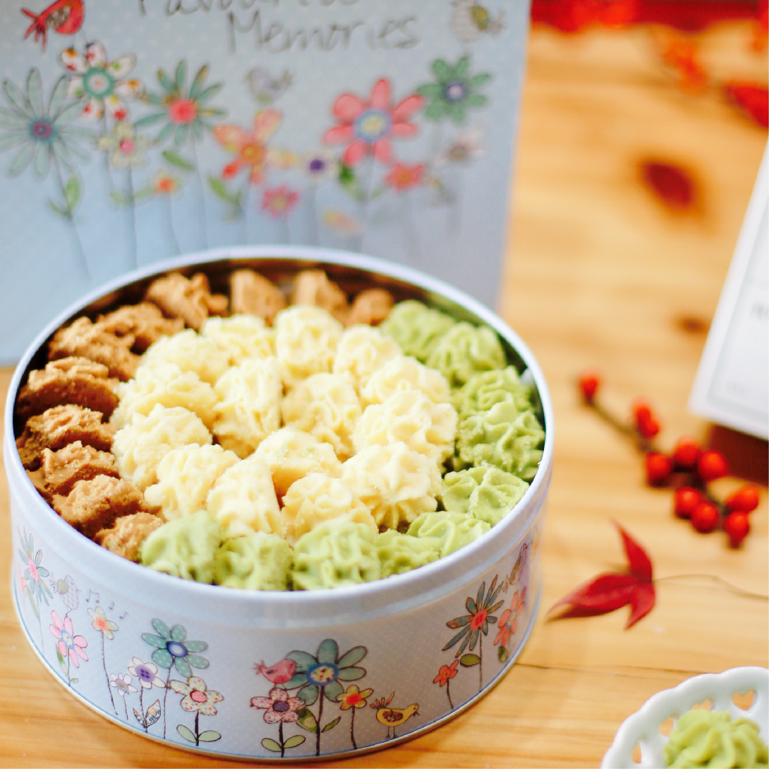 小花曲奇礼盒装