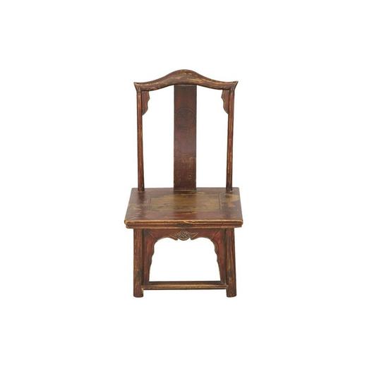 民国榆木小孩子(对）椅子单背椅QCHA18040018 Minguo Elm wood Pair of children's chair 商品图0