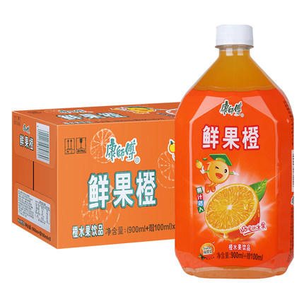 1L康鲜果橙*12瓶 商品图0