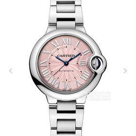 V6卡地亚蓝气球W6920100女表，原装瑞士ETA2671机芯 （正品的基础机芯）蓝气球 33mm女款，尺寸33MM ，市面上独家货源，精钢表带