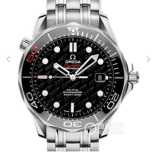 v6欧米茄007子弹头限量版海马300米系列212.30.41.20.01.005。 瑞士2836自动机械机芯,41毫米男士 材质：精钢，可单向旋转表圈 精钢表带 商品图0