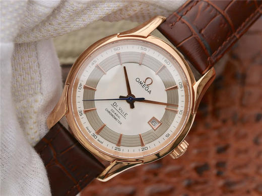 V6欧米茄碟飞系列，全自动机械机芯，男士 ，透底，精钢外壳，进口9015改Cal.8500，小牛皮表带 商品图2