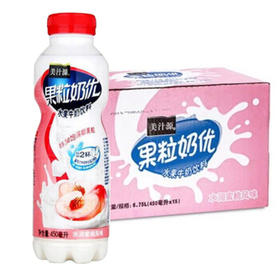 果粒奶优水蜜桃450ml*15瓶