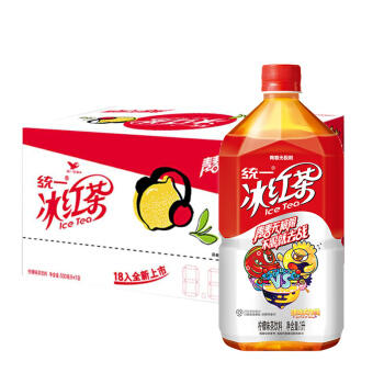 1升* 统一 冰红茶 8瓶 商品图0