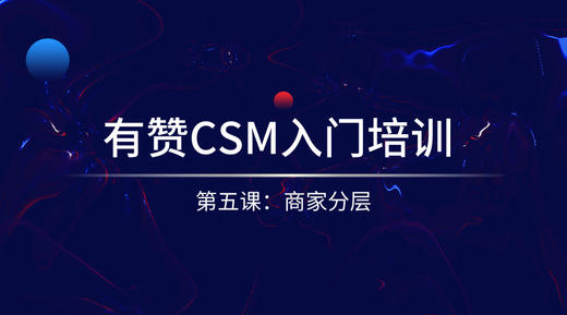5、有赞CSM入门培训-商家分层 商品图0