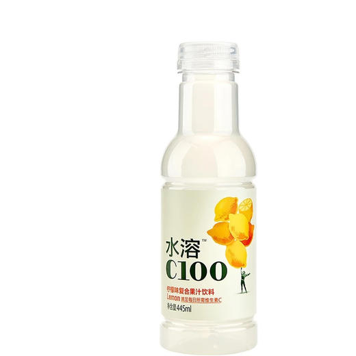 农夫山泉水溶C100柠檬味445ml*15瓶 商品图1