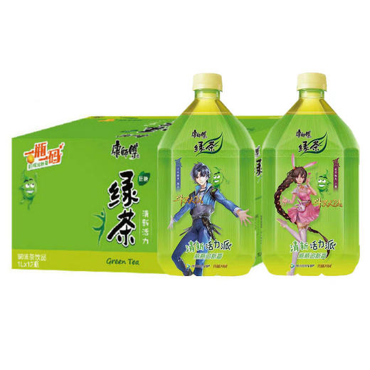 1L康绿茶* 12瓶 商品图0