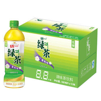 统一 绿茶 500ml*15瓶 商品图0