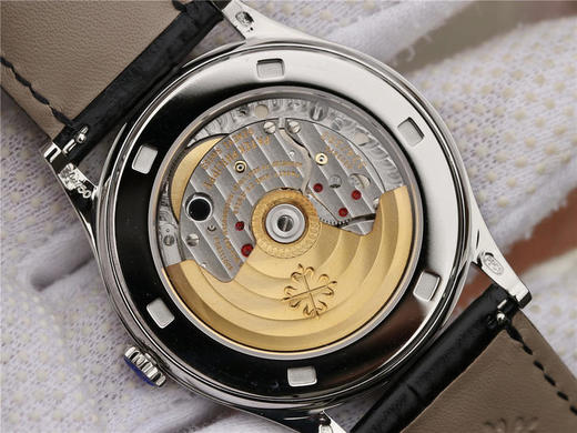 ZF百达翡丽古典表系列5296G-010，高贵如斯，经典永恒，一旦拥有，别无所求。 男士腕表，皮表带，自动机械机芯，透底。 商品图6