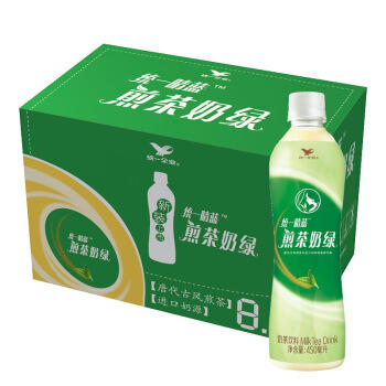 统一 阿萨姆 煎茶奶绿 450ml*15瓶 商品图0