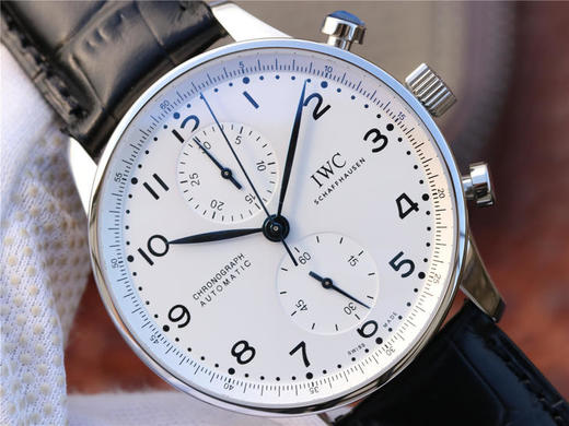 万国150周年版本全新万国葡萄牙上市：时分秒针高度与正品一致，紧贴表盘，只有YL唯一一家能够做到；表盘字钉圆润光滑，刻度点 商品图5