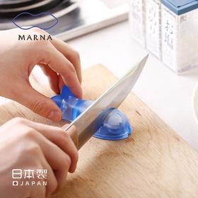 MARNA鱼型迷你磨刀器创意钝刀剪刀手动磨刀工具防滑