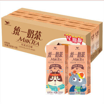 统一 奶茶（巧克力）250ml*24盒 商品图0