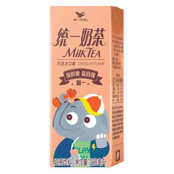 统一 奶茶（巧克力）250ml*24盒 商品图1