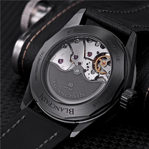 宝珀 Blancpain 五十噚系列男士自动机械腕表 5000-0130-B52A 商品图3
