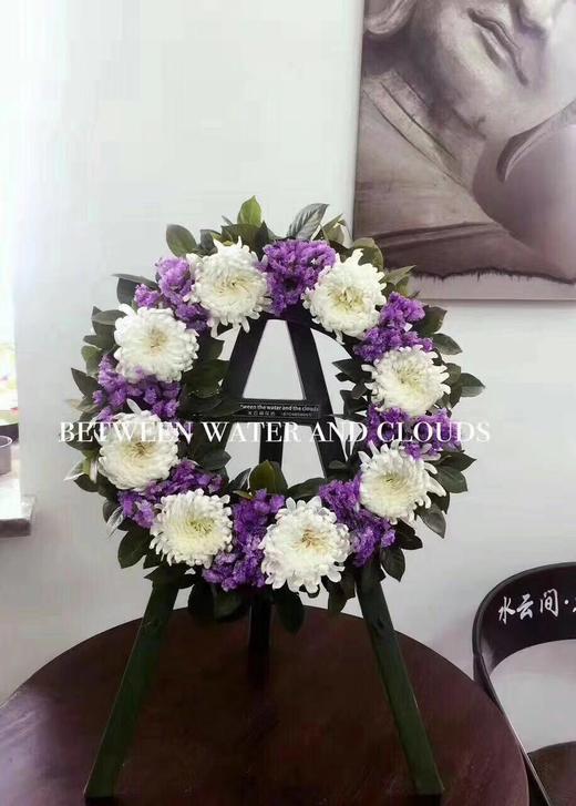 【清明节小花圈】清明带泥带架圆环/31公分/42公分 商品图6