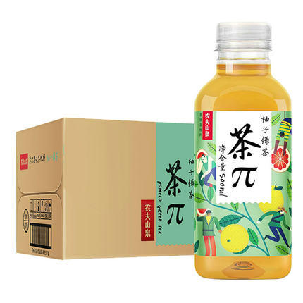 农夫山泉茶π 柚子绿茶500ml*15瓶 商品图0