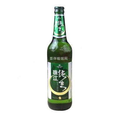 玻璃瓶珠江純生啤酒600ml12瓶