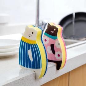 Marna 可立式猫咪洗碗海绵擦