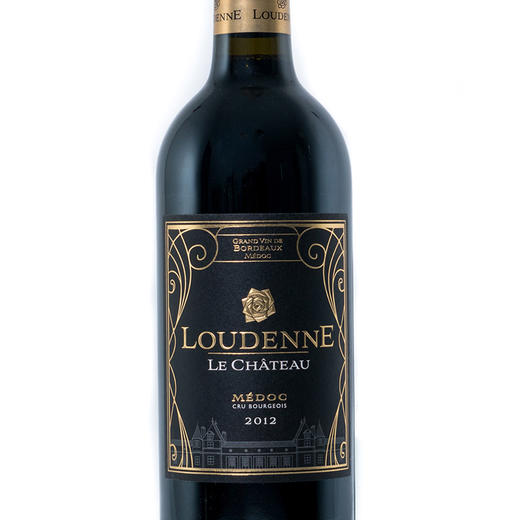 6瓶波尔多的梅多克露黛尼城堡干红葡萄酒2012loudennelechateauaoc