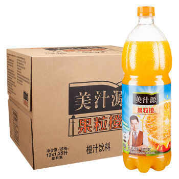 大果粒橙1.25L*12瓶