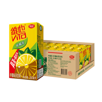 维他奶 维他柠檬茶饮料250ml*24盒