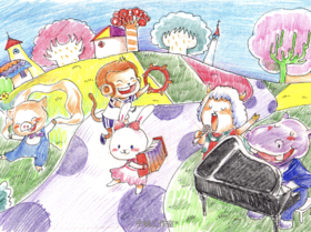 单簧管《小猴荡秋千》