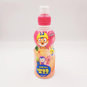 235ml啵乐乐水蜜桃味饮料