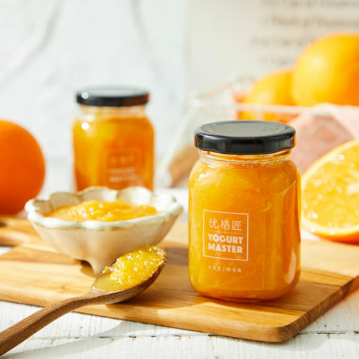 优格匠法式低糖脐橙鲜果酱 orange jam