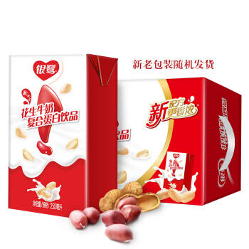 纸盒花生银鹭250ml16盒