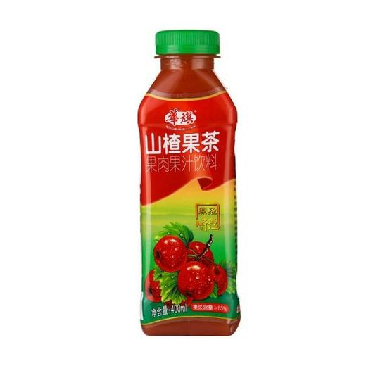 饮料华旗山楂果茶果肉饮料400ml瓶