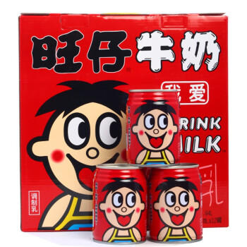 12罐大旺仔牛奶 (铁罐装礼盒) 245ml*12罐 商品图1