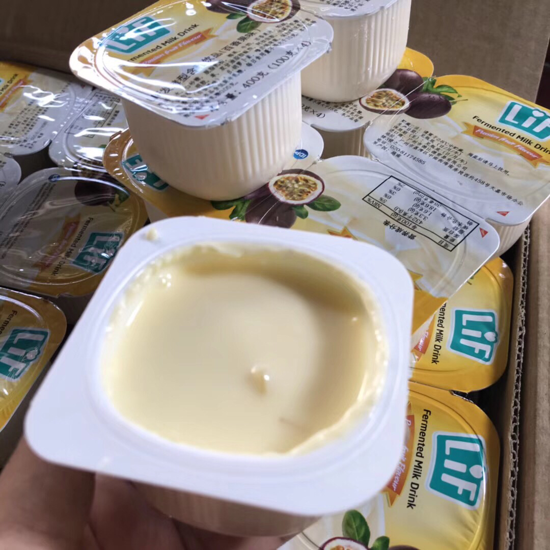 越南百香果味酸奶1箱48杯