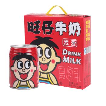 12罐大旺仔牛奶 (铁罐装礼盒) 245ml*12罐 商品图0