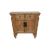 清晚期榆木古董家具二屉二门柜玄关柜边柜Q1709006016 Antique Elm wood Cabinet 商品缩略图0